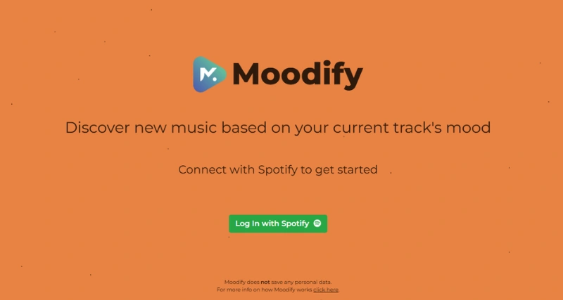 Moodify - AI Tool Preview
