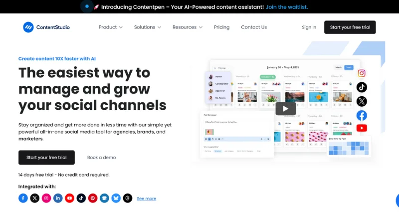 Content Studio - AI Tool Preview