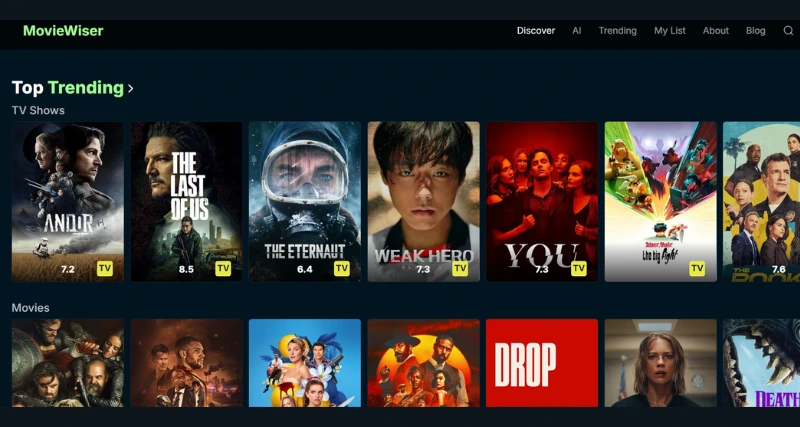 Moviewiser - AI Tool Preview
