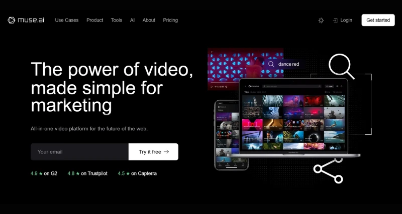 Muse.ai - AI Tool Preview