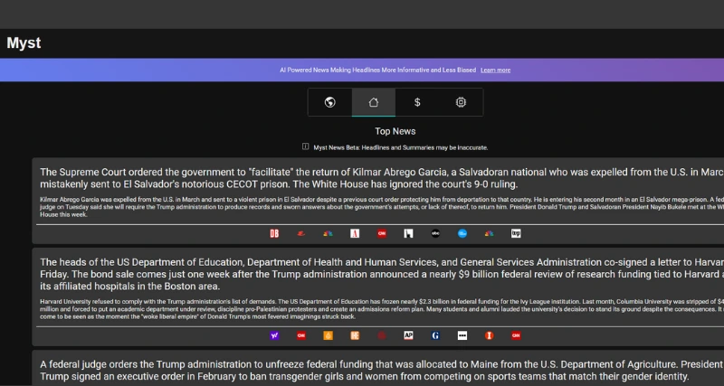 Myst - AI Tool Preview