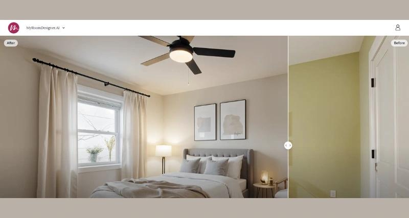 MyRoomDesigner.AI - AI Tool Preview