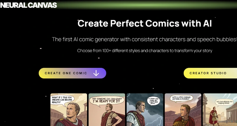 Neural Canvas - AI Tool Preview