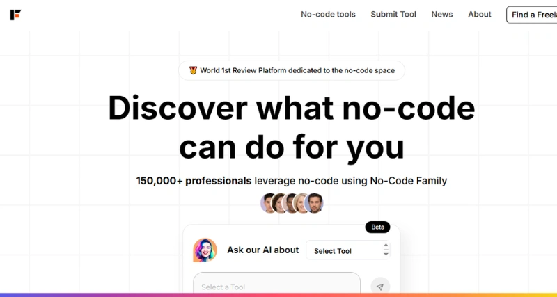 No Code Family - AI Tool Preview