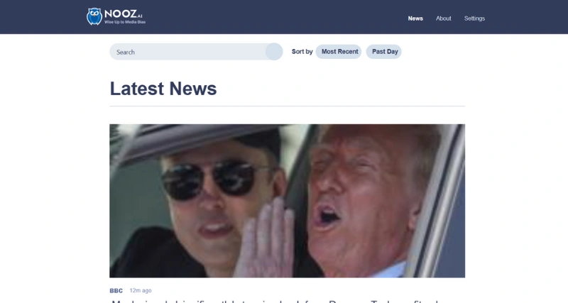 NOOZ.AI - AI Tool Preview