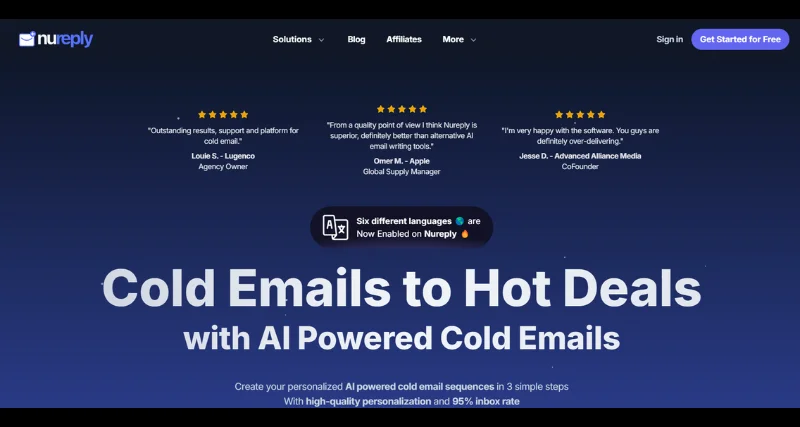 Nureply - AI Tool Preview
