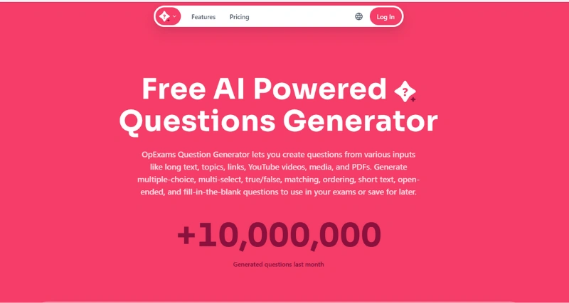 OpExams - AI Tool Preview