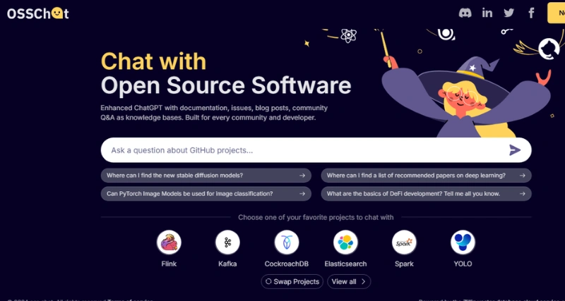 OSSChat - AI Tool Preview