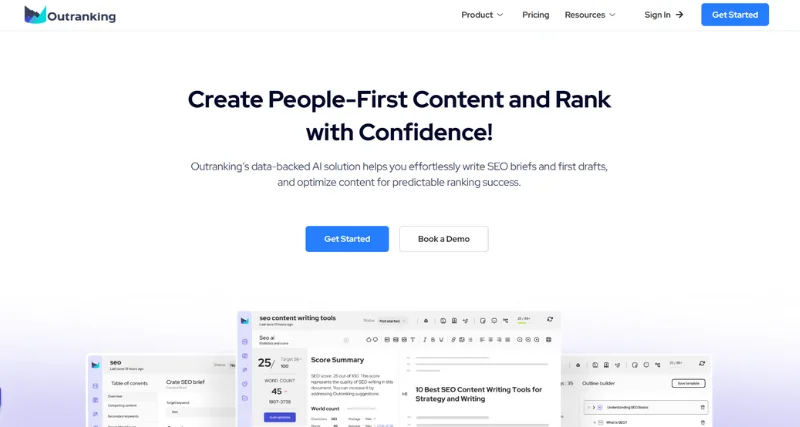 Outranking AI - AI Tool Preview