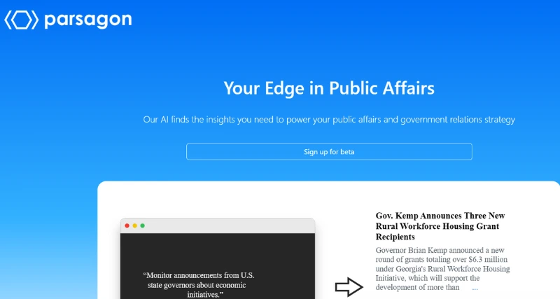 Parsagon - AI Tool Preview