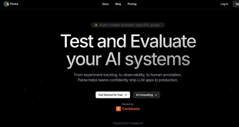 Parea AI - AI Tool Preview