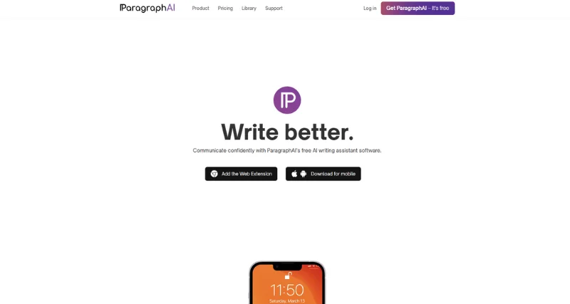 ParagraphAI - AI Tool Preview