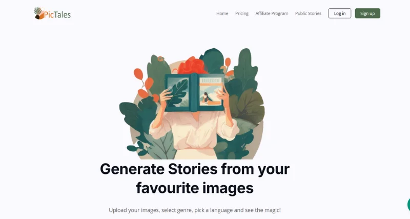PicTales - AI Tool Preview