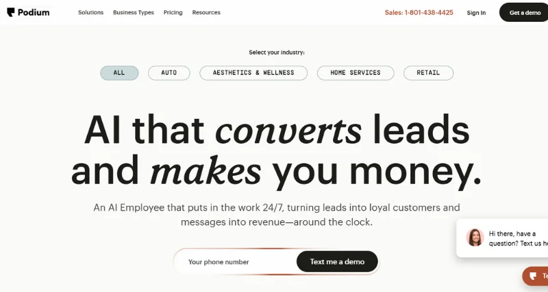 Podium - AI Tool Preview