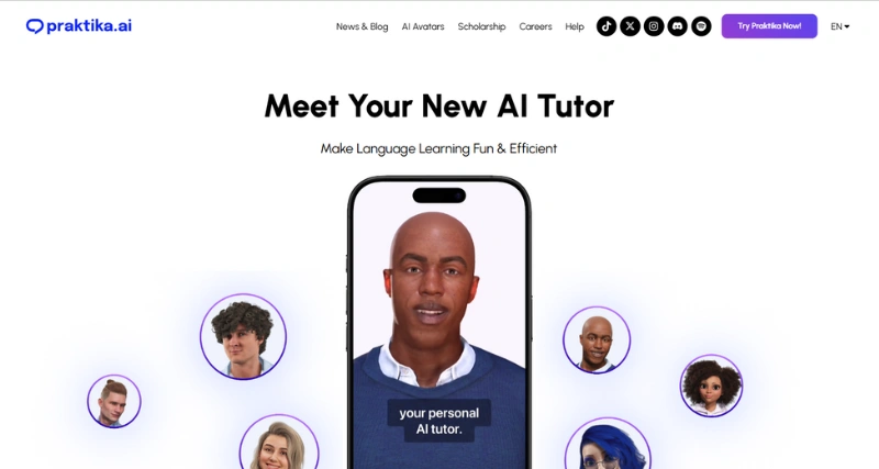 Praktika.ai - AI Tool Preview