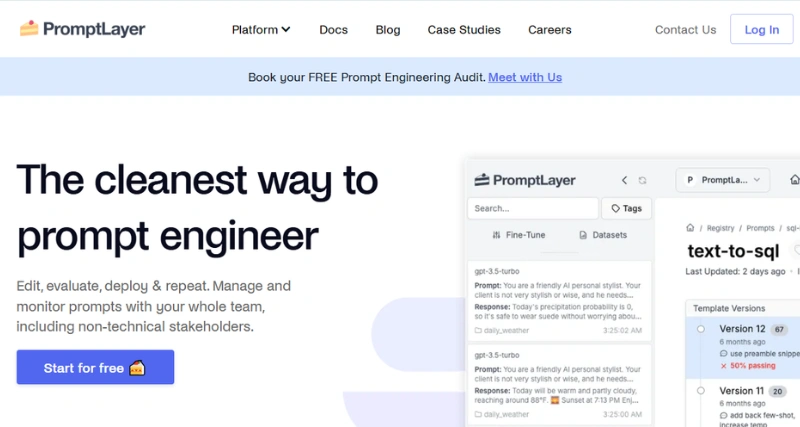 PromptLayer - AI Tool Preview