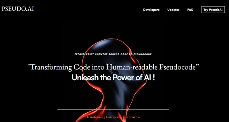 PSEUDO.AI - AI Tool Preview
