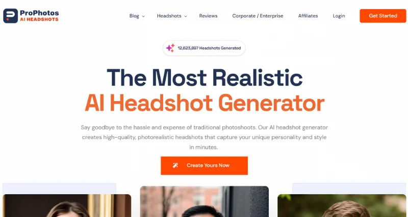 ProPhotos - AI Tool Preview
