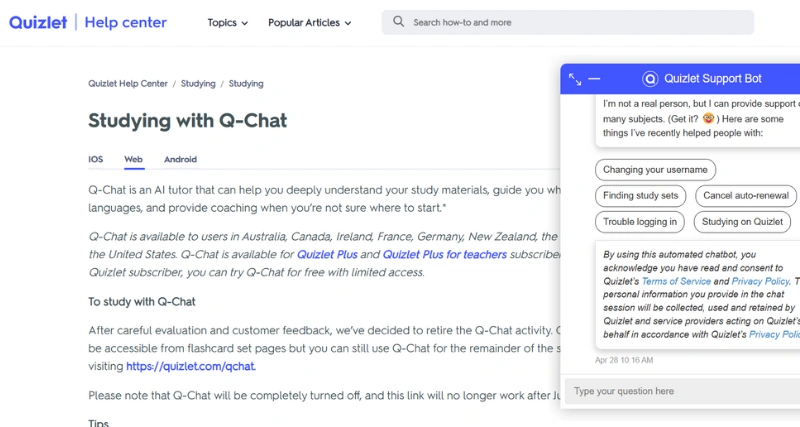 Q-Chat - AI Tool Preview