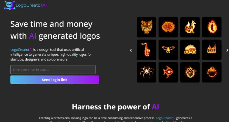 LogoCreatorAI - AI Tool Preview