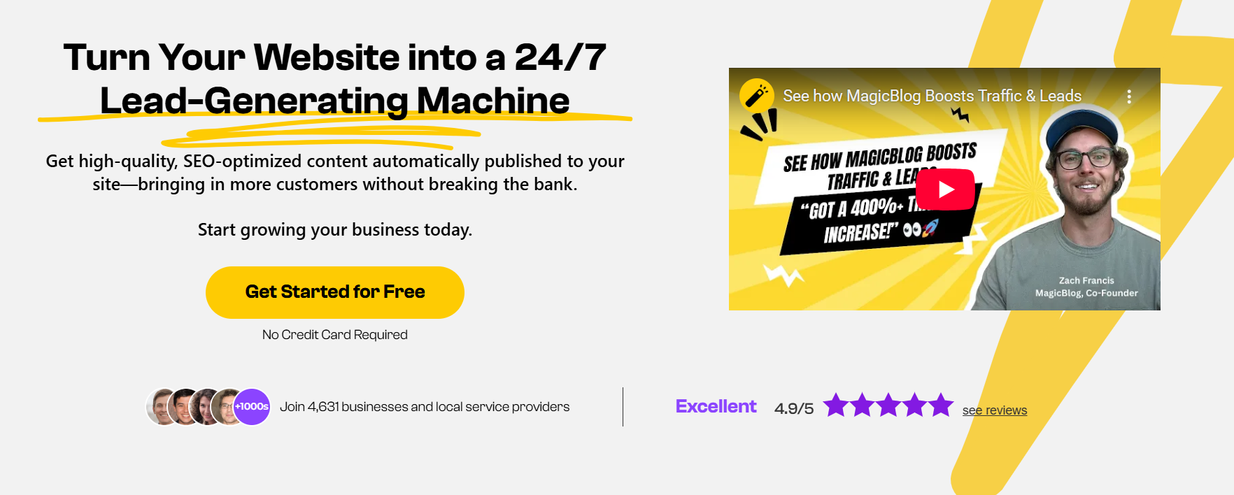 MagicBlog. - AI Tool Preview