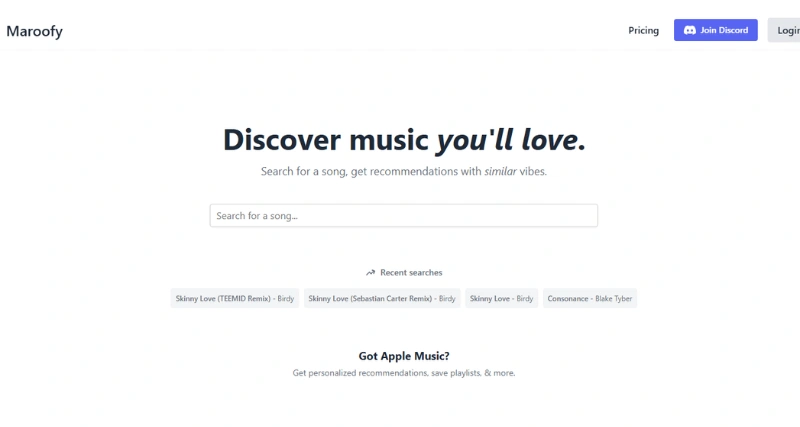 Maroofy - AI Tool Preview