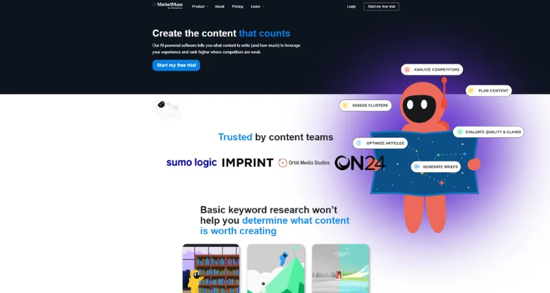 MarketMuse - AI Tool Preview