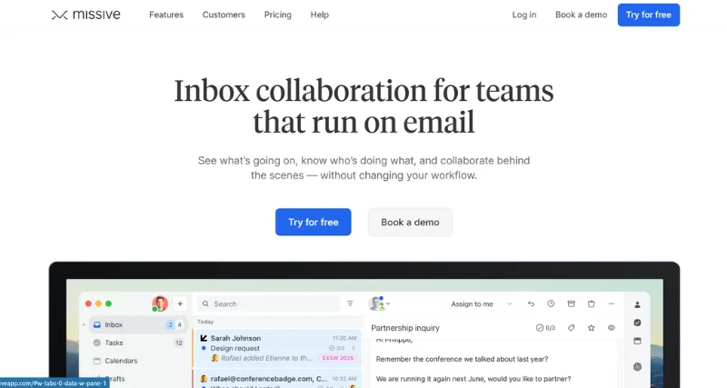 Missive - AI Tool Preview