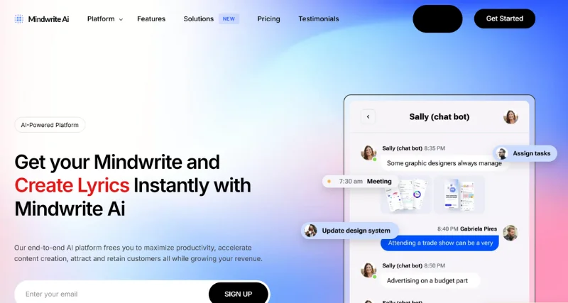 Mindwrite Ai - AI Tool Preview