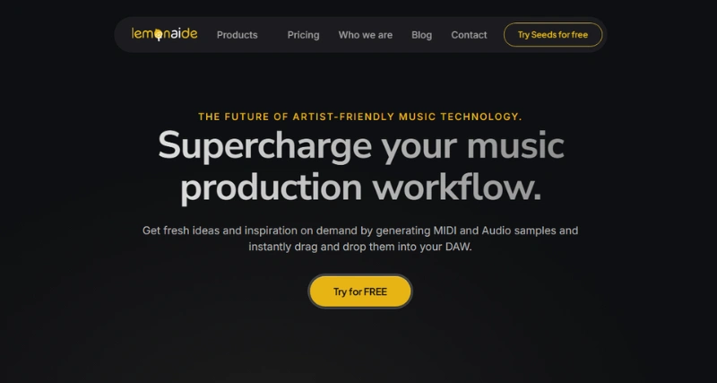 Lemonaid Music - AI Tool Preview