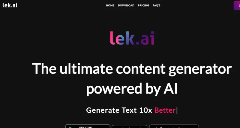 Lek.ai - AI Tool Preview