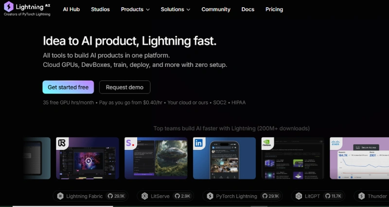 Lightning AI - AI Tool Preview