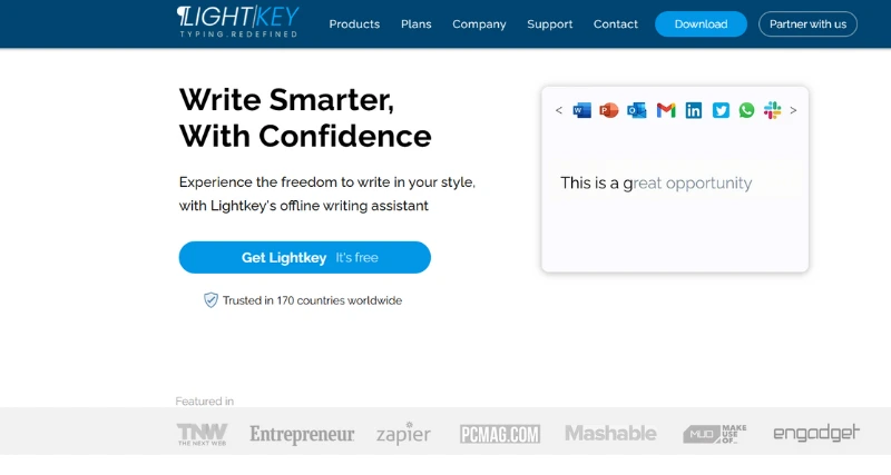 Lightkey - AI Tool Preview