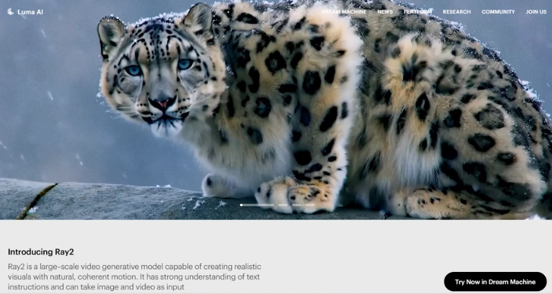 Luma AI - AI Tool Preview