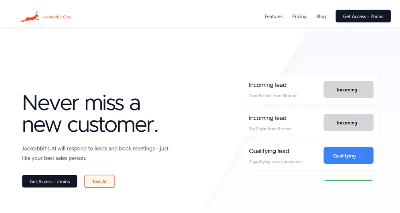 JackRabbit Ops - AI Tool Preview
