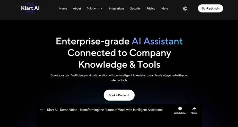 Klart AI - AI Tool Preview