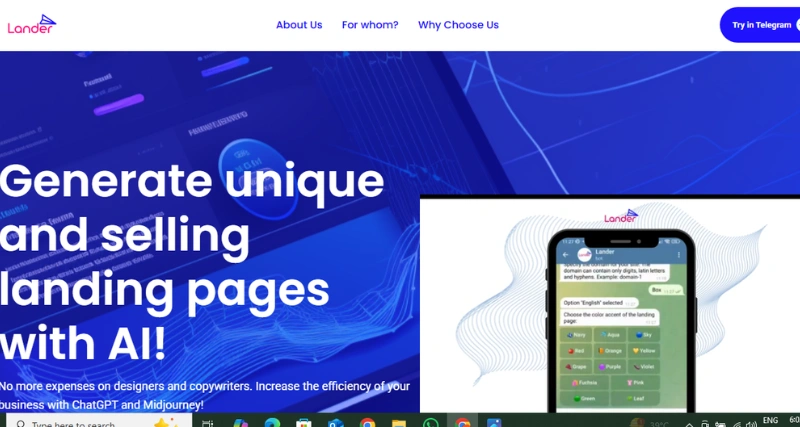 Lander - AI Tool Preview