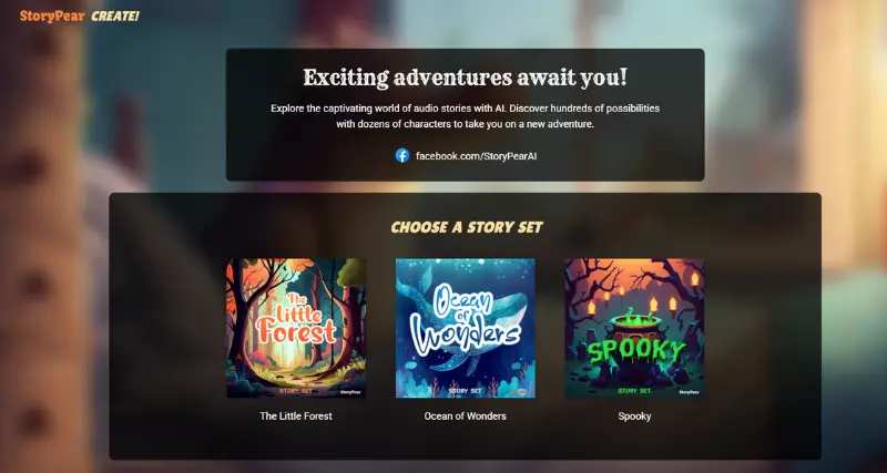 StoryPear - AI Tool Preview