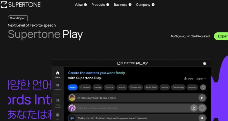 Supertone - AI Tool Preview