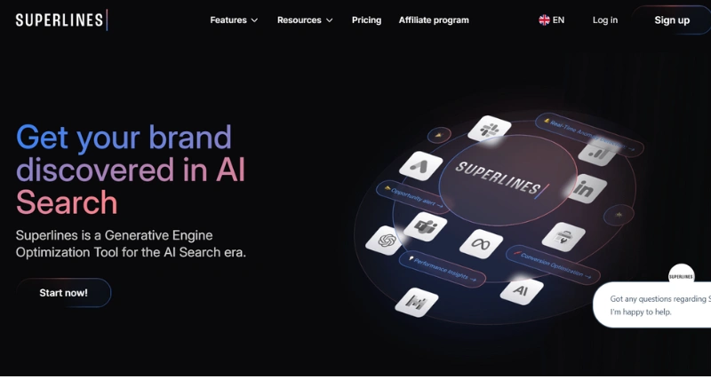 Superlines - AI Tool Preview