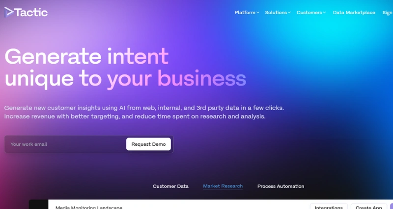 Tactic - AI Tool Preview