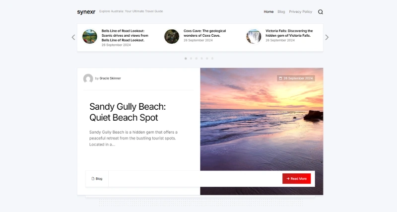 Synexr - AI Tool Preview