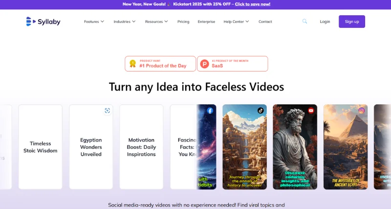 Syllaby - AI Tool Preview