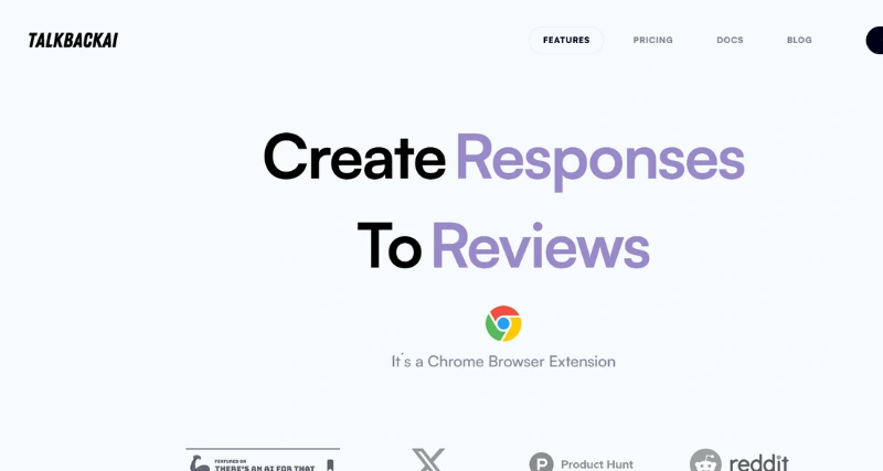 Talkback AI - AI Tool Preview