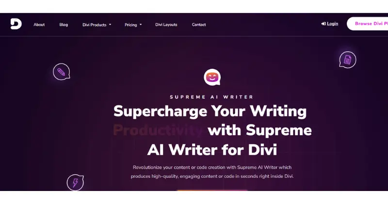 Supreme AI Writer - AI Tool Preview
