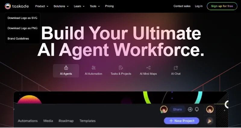 Taskade - AI Tool Preview
