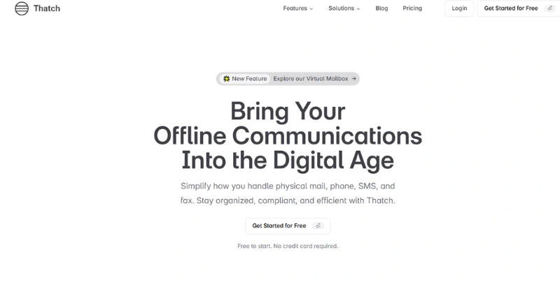 Thatch - AI Tool Preview