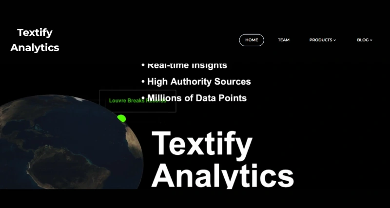 Textify Analytics - AI Tool Preview