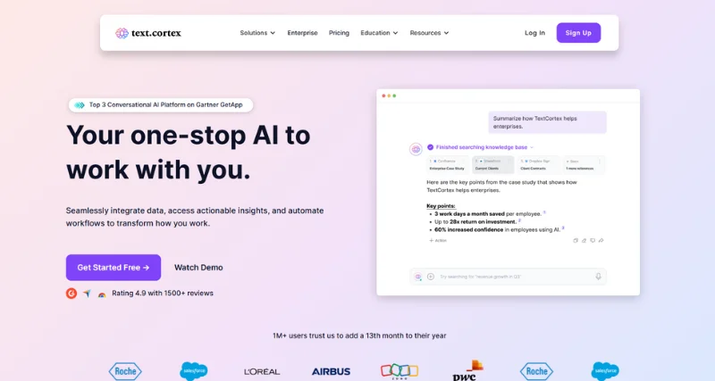 TextCortex AI - AI Tool Preview