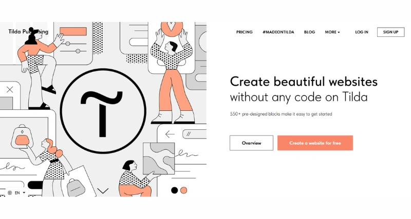 Tilda - AI Tool Preview